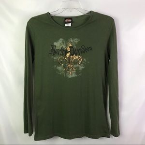 HARLEY-DAVIDSON LONG SLEEVE GRAPHIC TEE
